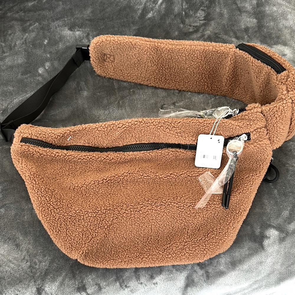 Cozy Tan Crossbody Bag